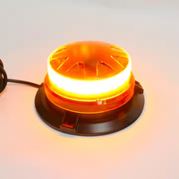 12-24V LED ambre Signal balise lumière rotative et clignotant stroboscopique pour camions et véhicules accessoire de lumière de voiture magnétique