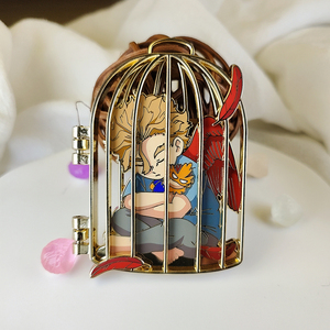 Trung Quốc splendidcraft các nhà sản xuất tùy chỉnh thiết kế màn hình in ấn bản lề cứng men pin tùy chỉnh men pins - Product Image 1