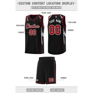 Custom Basketball Jersey Shorts Set Personalized With <b>Name</b> Number Logo Sublimated Moisture Wicking V Neck Unisex Adult - Product Image 3