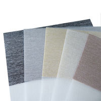 Nouveauté Rembourrage Respirant Anti-Poussière Protection Double Filtre Tissu Doux Résistant aux UV Double Couche Zebra Blind Tissu