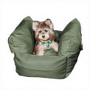 Asiento de Coche para Perros de Lujo, Actualizado de Fábrica, de Alta Calidad, Impermeable, Extraíble, Rectangular, para Animales Pequeños - Product Image 1