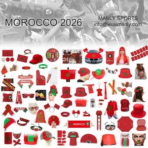 Penjualan paling laris kualitas tinggi Logo bendera kustom desain luar ruangan bendera jubah badan Maroko kustom dengan lengan - Product Image 6