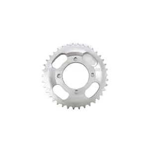 AKT NKD 125 Sprocket 428H 38T High Quality Motorcycle Sprocket AKT Chain Sprocket Chinese Factory Wholesale Supply