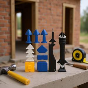 Manual Caulking Gun Set 14pcs Metal Precision Silicone No Electricity Diy Construction <b>Tools</b> - Product Image 2