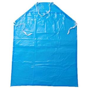 Tablier jetable E013 en PVC, personnalisable avec logo, pour abattoir et usine, imperméable et résistant à l'huile, en plastique, vente en gros - Product Image 2