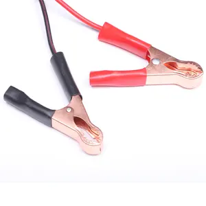 Manufacturer wholesale SPT-1 battery fish clip wire test power supply clip wire sheath clip test wire
