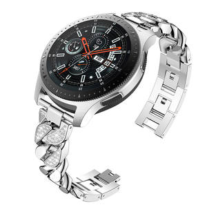 <span class=keywords><strong>Bracelet</strong></span> Femme en Diamant de 20mm pour <span class=keywords><strong>Samsung</strong></span> <span class=keywords><strong>Galaxy</strong></span> <span class=keywords><strong>Watch</strong></span> 5/Pro/4/Classic/<span class=keywords><strong>3</strong></span> Bande 40mm 44mm 45mm <span class=keywords><strong>41mm</strong></span> 42mm 46mm <span class=keywords><strong>Bracelet</strong></span> en Métal - Product Image 2