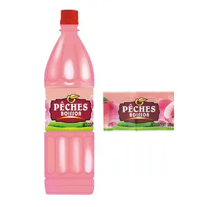 Etiquetas retráctiles adhesivas de PVC, funda termorretráctil de plástico para etiquetas de bebidas