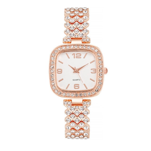 8492 2023   Hot Woman Full   Watch Luxury Women Bling Watches Quartz Dames Horloge