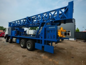 เครื่องเจาะบ่อน้ำแบบติดตั้งบนรถบรรทุก รุ่น BWR-400 สำหรับเจาะหลุมเจาะลึก 450 เมตร - Product Image 2
