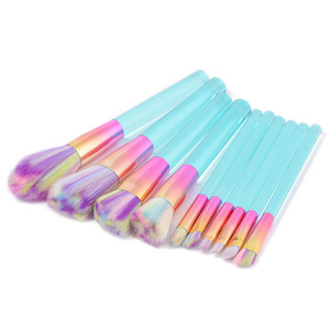 ชุดแปรงแต่งหน้าอายแชโดว์เนื้อนุ่ม10ชิ้นอุปกรณ์สำหรับใบหน้าและคอนซีลเลอร์ออกแบบโลโก้ได้ตามต้องการ - Product Image 6