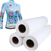 Papier de transfert de chaleur de papier de sublimation rapide de haute qualité 70G 80g 90g 100GSM 120GSM pour imprimante à sublimation