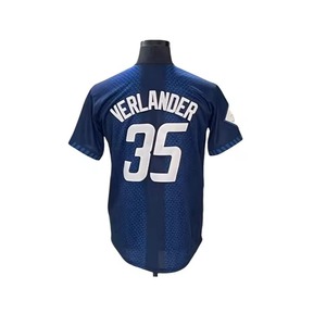 Camiseta de Béisbol Vintage Personalizada, Sublimada, con Costuras Reforzadas, Transpirable, de Secado Rápido, 100% Poliéster, Ropa Deportiva para Equipos - Product Image 6