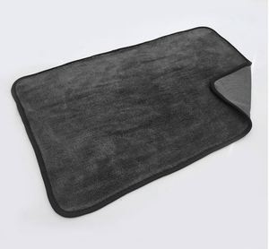 Chiffon de nettoyage en microfibre pour detailing automobile, personnalisé, couleur unie, velours corail épaissi, simple couche, vente en gros - Product Image 4