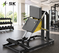 Appareil de musculation commercial SK : Machine à soulever les mollets assis, solution tout-en-un, entraîneur de jambes à charge libre pour clubs de fitness professionnels