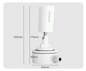 GX-PBFI-M4G(AG) 4MP POE सीसीटीवी आईपी कैमरा ऑडियो ह्यूमन फेस डिटेक्शन नाइट विजन इंडोर आउटडोर उपयोग वाटरप्रूफ वन-वे ऑडियो के साथ - Product Image 6