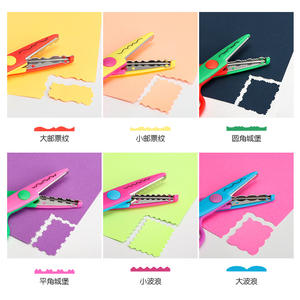 กรรไกรงานฝีมือปลายโค้งสำหรับเด็ก 13.2 ซม. ปลายมนสำหรับตัดกระดาษ อุปกรณ์ศิลปะ DIY สำหรับนักเรียน ชุดสีสันสดใสพร้อมกล่องเก็บ - Product Image 3