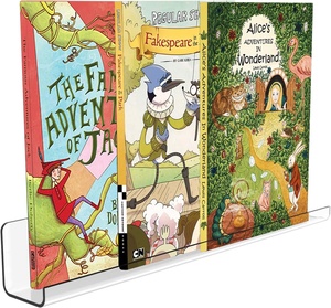 Chất lượng cao hiện đại <span class=keywords><strong>Acrylic</strong></span> Vinyl kỷ lục Kệ tường gắn Album chủ plexiglass nổi cuốn sách hiển thị nhà bán buôn có sẵn - Product Image 4