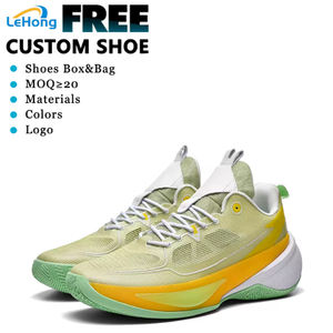 Chaussures de sport d'extérieur professionnelles personnalisées avec logo de marque pour hommes/femmes/<span class=keywords><strong>garçons</strong></span>, semelle lumineuse foncée, maille respirante, vert émeraude, automne - Product Image 1