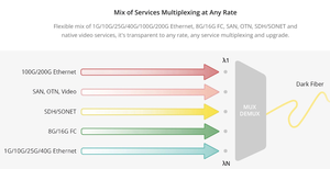 อุปกรณ์อัลตร้าคอมแพค ddddm MUX ขนาดกะทัดรัดพิเศษ48 CH 100GHz ส่วนประกอบตัวกรองตาม dddddm 2.5dB พื้นที่ว่างโมดูล WDM หนาแน่นแบบทั่วไป - Product Image 6