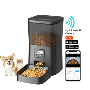 Telecomando automatico tramite App Mobile prezzo all'ingrosso di plastica carica alimentatore intelligente per animali domestici con Microchip Wifi - Product Image 2