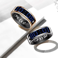 Cincin Pintar Pelacak Kesehatan Desain Modern Terbaru dengan Layar Digital, Berbagai Mode Olahraga, dan Fungsi Penghitung Pintar
