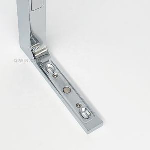 <span class=keywords><strong>Barre</strong></span> <span class=keywords><strong>de</strong></span> stabilisation murale pour verre, fixation à 90 degrés, support <span class=keywords><strong>de</strong></span> fixation pour porte en verre avec vis invisibles - Product Image 3