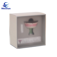 Boîtes d'emballage en PVC personnalisées Meishan, style universel, estampage à chaud, souvenirs culturels de voyage, cadeaux, logo personnalisé, taille personnalisée