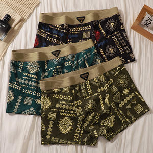 <span class=keywords><strong>Mutande</strong></span> stile etnico Vintage da <span class=keywords><strong>uomo</strong></span> XL alla moda e Casual da casa <span class=keywords><strong>Boxer</strong></span> comodi <span class=keywords><strong>mutande</strong></span> traspiranti lavorate a maglia da metà vita - Product Image 4