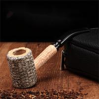 Pipe de maïs pour fumer Durable Portable réutilisable épi de maïs tuyau de tabac Source usine nouveau tuyau en bois Type gratuit