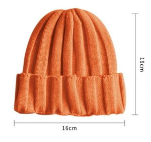 Gorro de Punto para Niños, Otoño Invierno 2024, Diseño a Rayas, Simple y Moderno - Product Image 6