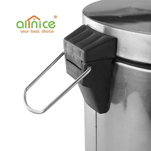 In Acciaio Inox <span class=keywords><strong>Pedale</strong></span> Del Metallo <span class=keywords><strong>Pedale</strong></span> Immondizia Bidone della <span class=keywords><strong>Spazzatura</strong></span> Trash Can Per Ufficio Bagno <span class=keywords><strong>Cestino</strong></span> Dei Rifiuti <span class=keywords><strong>Con</strong></span> Coperchio - Product Image 4