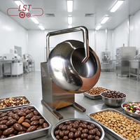 LST Fabrication automatique de dragées à chocolat Machine à enrober les bonbons nouvelle condition pour les noix, le lait, les légumes et la farine