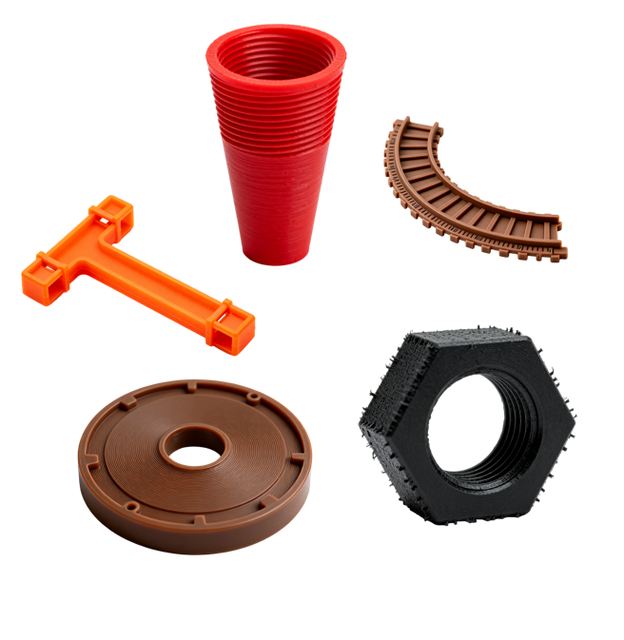 Plastic Processing 3d Printing Service Customized Parts Plastic Parts Light-cured Shell Coloring ABS Steel Machining Services