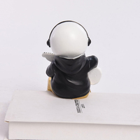 Statue d'astronaute en résine, décoration de bureau, miniatures de cosmonautes, cadeau pour enfants, décoration de la maison, figurines d'astronaute hip-hop