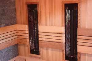 Sauna e Bagno Turco <span class=keywords><strong>di</strong></span> Lusso per Interni Serie in Pietra Artificiale Sauna a Infrarossi Lontani Sauna a Vapore Secco e Umido per 4-5 Persone - Product Image 5