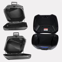 Ensemble de bagages 3 pièces pour motos, avec support de fixation sans dommage pour top-case, sacoches latérales et arrière, pour Honda XADV750