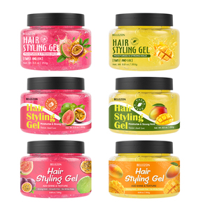 <span class=keywords><strong>Gel</strong></span> Coiffant Fixation Forte Bellezon Fruit Private Label – Brillance et Effet Lissant Sans Résidus - Product Image 6