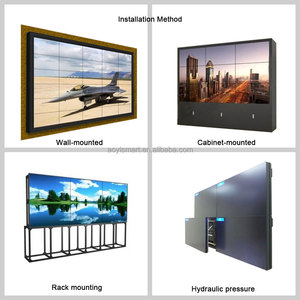 Pantalla LCD de Empalme de 46/49/55/65 Pulgadas con Marco Ultra Delgado para Sala de Monitoreo, Video Wall 4K UHD, Monitor Múltiple Personalizado AY-VW-055A Ultra - Product Image 2