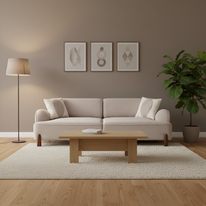 Canapé-lit extensible Oslo contemporain et confortable en microfibre, mobilier de salon moderne de luxe lavable pour villa, éco-responsable - Product Image 5