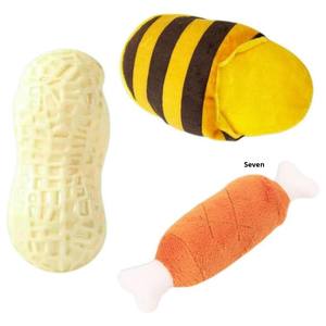 Köpek ReliefToys Bite dayanıklı ses yapma köpek oyuncaklar küçük orta ölçekli köpekler için Pet malzemeleri fıstık mısır düğüm - Product Image 5