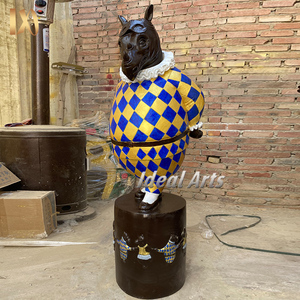 Estatua de <span class=keywords><strong>Hipopótamo</strong></span> Bailarín de Bronce a Tamaño Real Personalizada para Arte Público al Aire Libre - Product Image 5