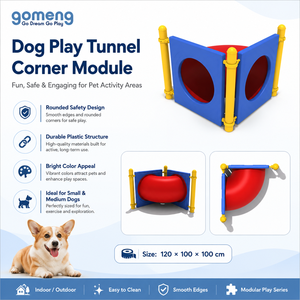 Obstacles d'entraînement pour animaux de compagnie en plein air personnalisés, poteaux métalliques, équipement d'exercice et de jeu pour chiens, tunnel de parc d'agilité - Product Image 2