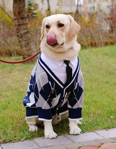 Suéter de perro mascota grande <span class=keywords><strong>Golden</strong></span> <span class=keywords><strong>Retriever</strong></span> personalizado de fábrica, ropa, cárdigan de invierno, <span class=keywords><strong>abrigo</strong></span> - Product Image 2