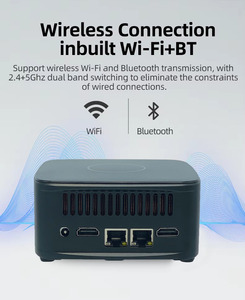 Mini PC Portátil para Oficina y Hogar, Core i5 1235U de 12.ª Generación, 3 Pantallas, 2 HDMI, Tipo C, 2 LAN, USB 3.0, USB 2.0, WIFI, BT, DDR5, DC12V, AC01S-ADLB - Product Image 2