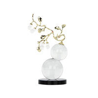 Ornements décoratifs abstraits en forme de gourde en cristal K9, style luxe léger, moderne et créatif, artisanat pour maison modèle