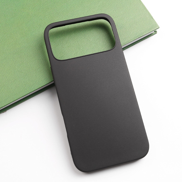 Ultra Thin Silicone Flexible TPU Bumper Matte Big Hole Phone Case Cover For iPhone 17 16 15