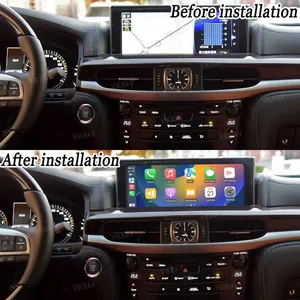 Sistema Viknav Linux para Lexus LX570 2009-2021 ratón <span class=keywords><strong>Joystick</strong></span> Multimedia inalámbrico Apple CarPlay <span class=keywords><strong>Android</strong></span> caja decodificadora de Actualización automática - Product Image 3