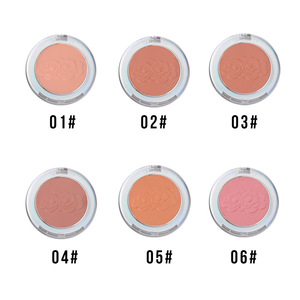Rubor Mineral en Polvo de Precio de Fábrica OEM, 6 Colores Naturales, Logotipo Personalizado, Marca Privada, para Piel Clara - Product Image 4