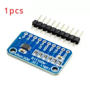 1 - 10PCS ADS1115 ADC Analog to Digital <b>Converter</b> Module with Programmable Gain Amplifier 16 Bit I2C 2.0V To 5.5V for Arduino RP - Product Image 3